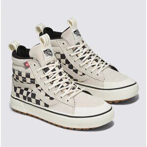 Vans Unisex Sk8-Hi MTE-2 Shoe (Marshmallow/Checkerboard)